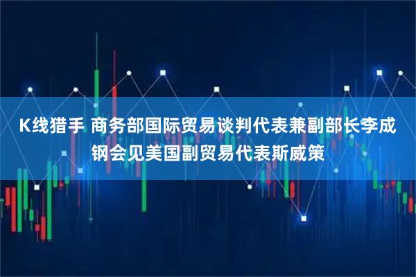 K线猎手 商务部国际贸易谈判代表兼副部长李成钢会见美国副贸易代表斯威策